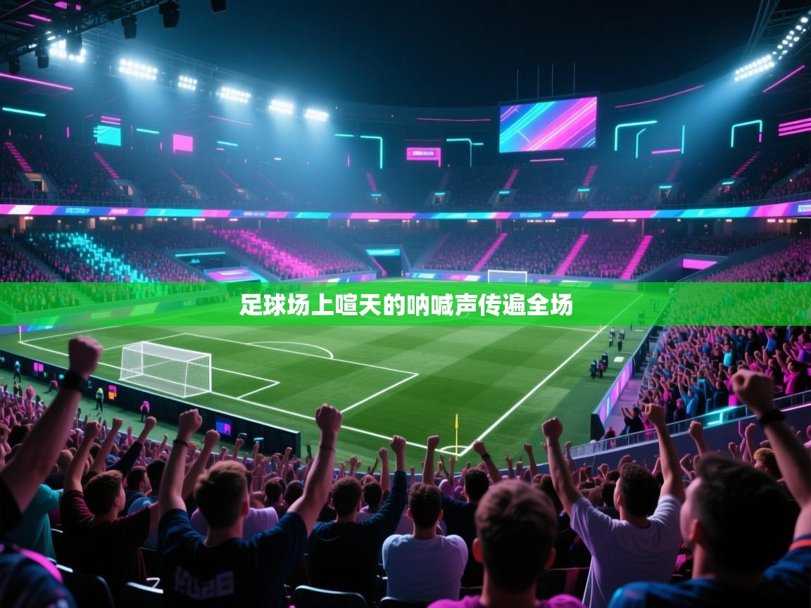 足球场上喧天的呐喊声传遍全场 第1张